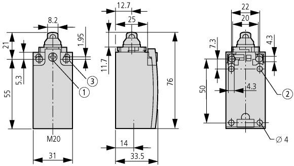 Beskyttelsesklasse IP IP67 Beskyttelsesgrad (NEMA) 4X Godkjenninger Product Standards IEC/EN 60947-5; UL 508; CSA-C22.2 No.