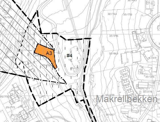 Saksnr: 201708944-251 Side 11 av 16 Delområde Makrellbekken Endringer i planforslaget Planforslaget ved Husebybakken aktivitetspark har blitt justert for å imøtekomme innspill fra Statnett og