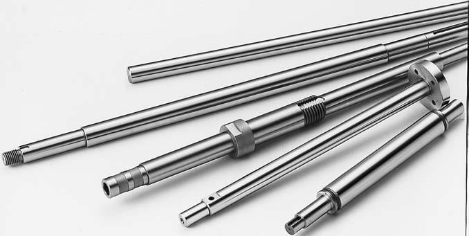 Advanced Machining Technology: NB will perform a wide variety of highly accurate machining processes to provide custom shafting from relatively simple machining, such as tapping and shaft stepping to