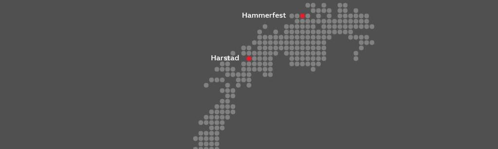 Geografisk fordeling av ansatte i ABB AS 31.