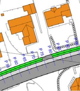 00 byggefeltet Auglend (Vedtatt i 1969) PLANOMRÅDET Planområdet ligger ca. 1,5 km sør for Bryne sentrum. Veitraseen som skal reguleres er hovedsaklig offentlig eid bortsett fra de siste ca.