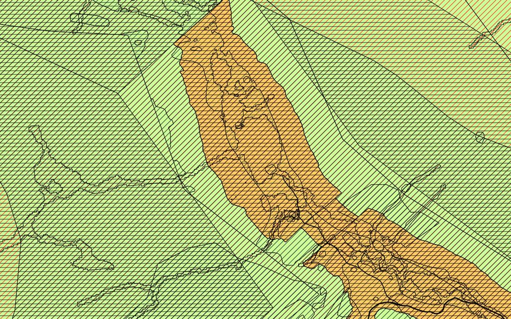 Utsnitt av kommuneplanens arealdel Hele Grødalen