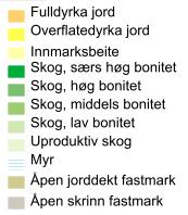 Kilde: Naturbasen Tresjiktet domineres av selje, men det er et smalt belte med planta grantrær lengst sørvest.