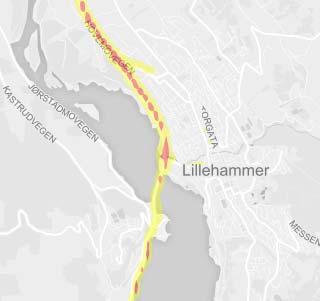 I tillegg er det plassert to målestasjoner for luftkvalitet i Lillehammer sentrum, én veinær stasjon på bankplassen ved Kirkegata og en bybakgrunnsstasjon ved Lillehammer barnehage. 5.