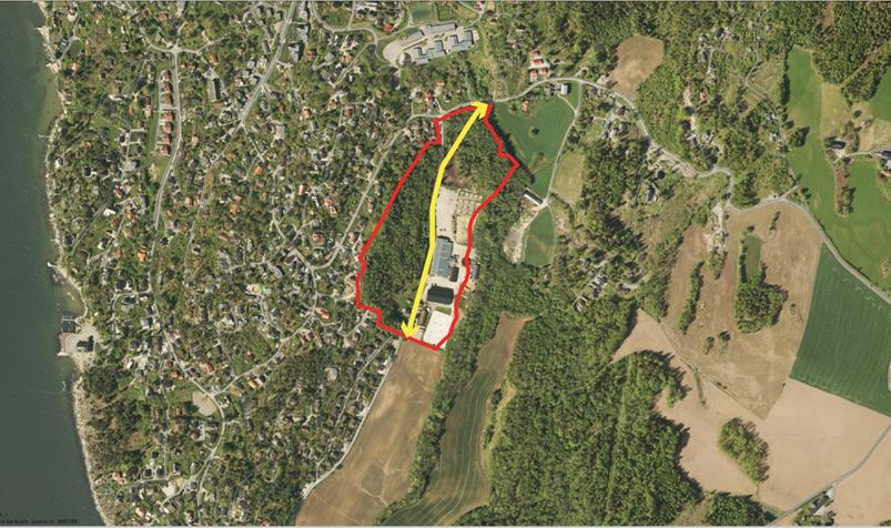 Planen inneholder boliger, parkering og kjørevei. Avgrensning av planområdet omfatter følgende eiendommer: gnr/bnr:1/2, 1/270 1/387, og 85/2,3,4,5,6.