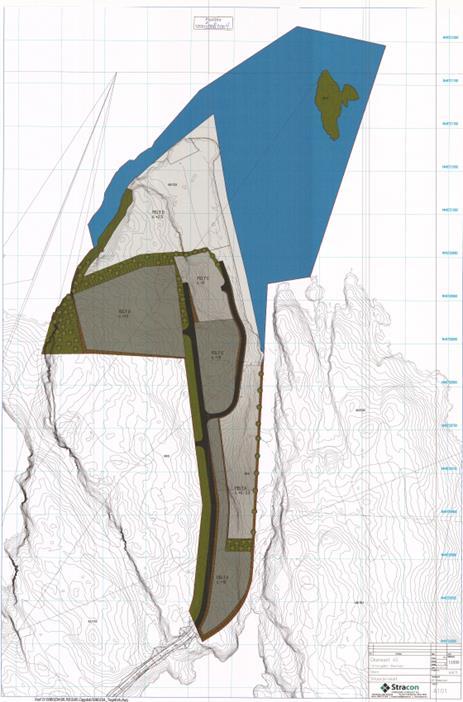 Fyrste del av tilrettelegginga av område er ein periode med steinuttak og tilrettelegging av næringstomter Gjeldande reguleringsplan (planid20080004) (figur 2) omfattar industri, kai, friluftsområde