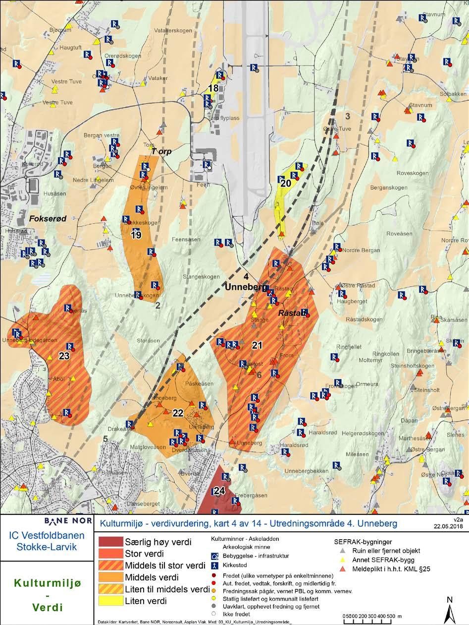 5.2.3 Utredningsområde 4 Unneberg Figur 5-9