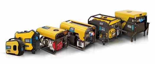 Power on the move Atlas Copcos portable generatorer er laget for folk som arbeider hardt hele dagen, hver dag!