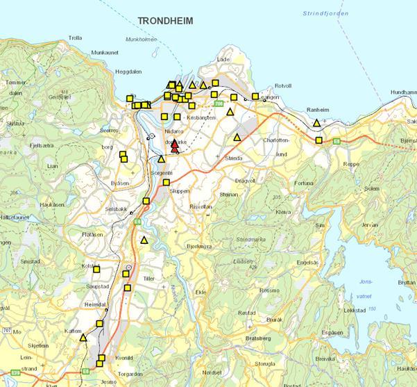 Hendelser i Trondheim 2017 Normalt sett håndteres hendelsene av lokalt brannvesen uten støtte fra IUA.