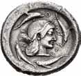 Antikke mynter ANTIKKE MYNTER/ANCIENT COINS GRESKE MYNTER/GREEK COINS 1146 1147 1149 1146 Calabria, Taras, 272-235 f.kr., stater (6,62 g).
