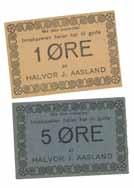 Flekk på advers/spot on obverse 1/1+ 500 247 A/S Forretningsbanken, Namsos, 10 kroner 18.april 1940.
