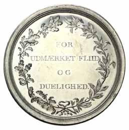 Medaljen for Flid og Duelighed 1826.