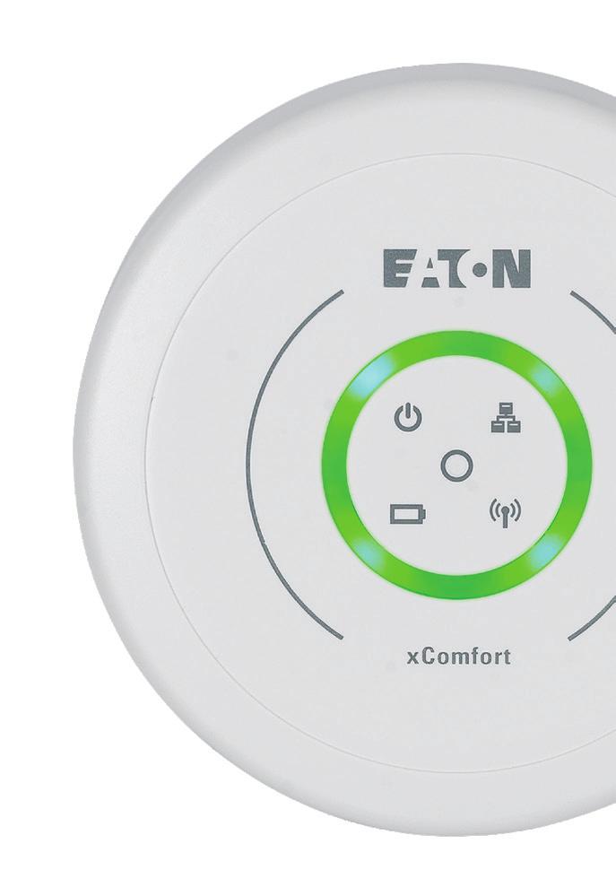 i et nøtteskall Den nye utnytter fullt ut den velprøvde EATON xcomfort-teknologien og gjør det mulig for elektrikere å tilby enkel og smart-lysstyring til kunder som ønsker å å gjøre dette på en