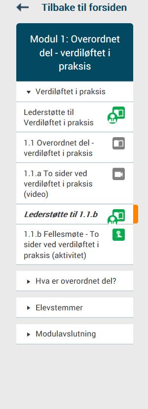 MODUL 1 OVERORDNET DEL -VERDILØFTET I PRAKSIS Tema: