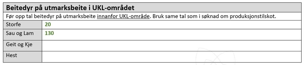 no, naturbase.no eller gislink.no Eksempel: Kart som viser beiteområde. Kart henta frå gislink.no. Innteikning/avmerking ved bruk av teikneverktøy i gislink.