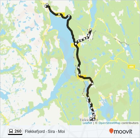 Retning: Sira - Flekkefjord 27 stopp VIS LINJERUTETABELL Nor-Dan Stasjonsveien 44, Moi Skulevold Hamre Tronvik Tronvikveien 18, Norway 260 buss Rutetabell Sira - Flekkefjord Rutetidtabell Mandag