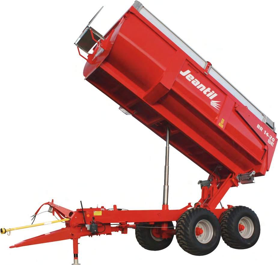 SE Range High volume body The HLE S 355 steel body provides a robust frame. Its 2.35 m internal width maximises load volume capacity.