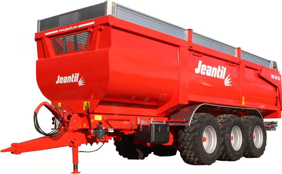 A new range of ground-breaking dumpers JEANTIL dumpers are designed to optimise transport. With their high-volume, 2.