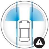 auto-frontlys Automatisk nær-/fjernlys Mørke glass i bakre sidedører og bakrute Dørhåndtak i krom Blank-svart B-stolpe - Sikkerhet 6 kollisjonsputer (fører, passasjer, sider og gardin) med bryter for