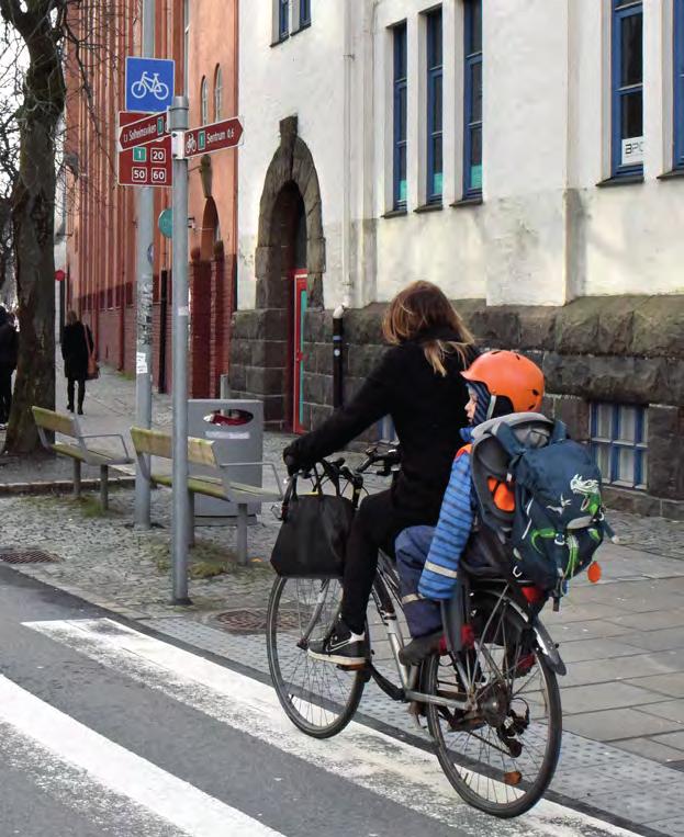 Ansvar: Veieierne Satsing 2: Det skal gis sykkelopplæring til barn og unge. Det offentlige skal bidra til sykkelopplæring av barn og unge.