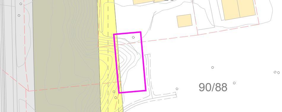 ENDRING AV DETALJREGULERING FOR E6 KVÅL - MELHUS SENTRUM 25 4.4.4 Utvidelse av gnr./bnr.