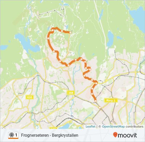 Retning: Frognerseteren 34 stopp VIS LINJERUTETABELL Munkelia Mikrobølgen 18, Oslo Lambertseter Karlsrud Kåres Vei 21, Oslo Brattlikollen Sandstuveien 50, Oslo Ryen Ring 3, Oslo Manglerud Adolf