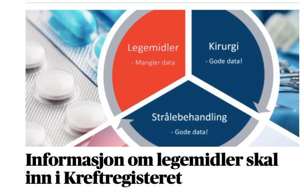 rapportering fra legene Nasjonalt arbeid kommer (men tar tid) unngå nye