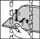 Betjening Avkjøle med SuperCool u Trykk kort på SuperCool-knappen Fig. 3 (3). w SuperCool-symbolet Fig. 3 (20) lyser i displayet. w Kjøletemperaturen synker til laveste verdi. SuperCool er slått på.