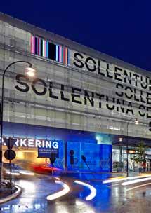 Sollentuna Centrum Sollentuna ligger nord for Stockholm, rett ved E4. Sollentuna-senteret ble bygget og åpnet i 1975.
