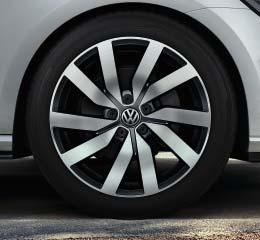 lettmetallfelger³), Volkswagen tilbehør O 16 18-tommers Preston