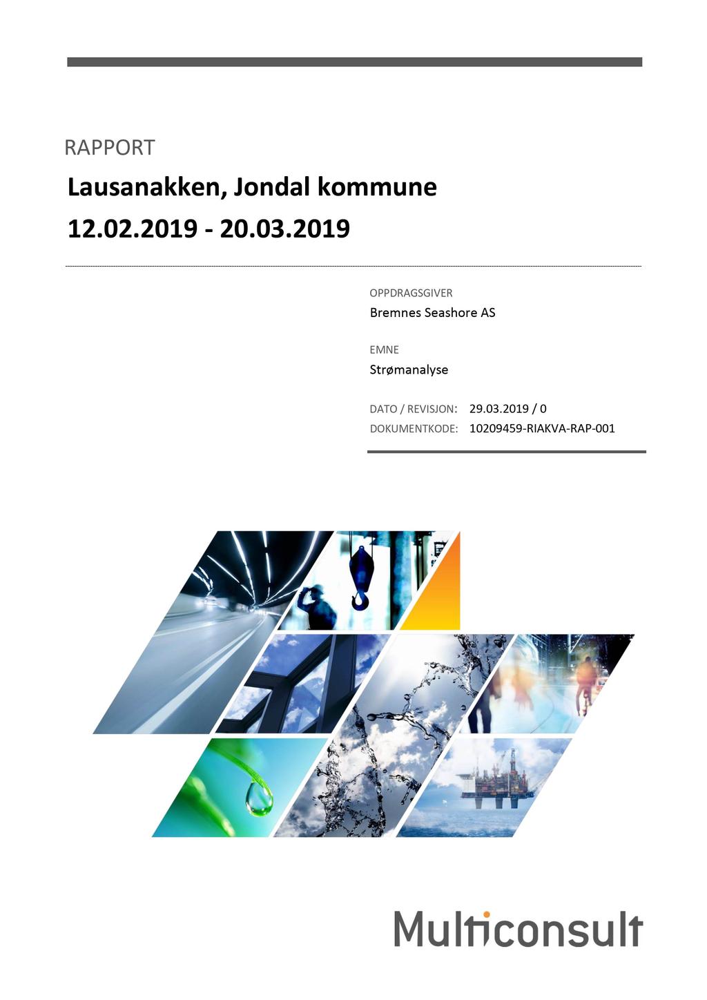 RAPPORT Lausanakken, Jondal kommune 12.02.2019-20.03.