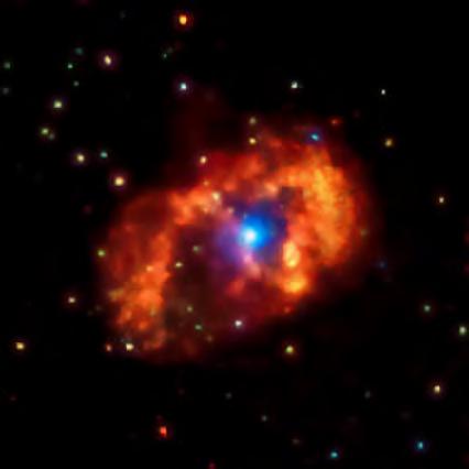 Eta Carinae: ~200 ganger radius til sola Temperatur ~40 000 K Store forskjeller i størrelse (=radius) Hvite dverger minst, superkjemper størst Store