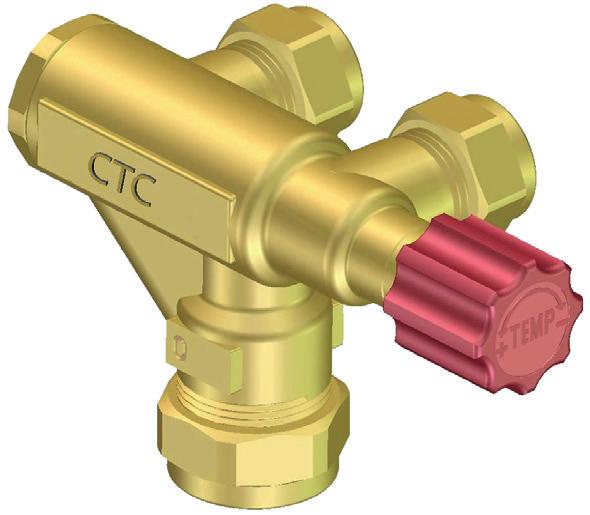 2. Funksjonen til CTC Standard 2.1 Tankens virkemåte Tanken er konstruert for oppvarming av tappevann.