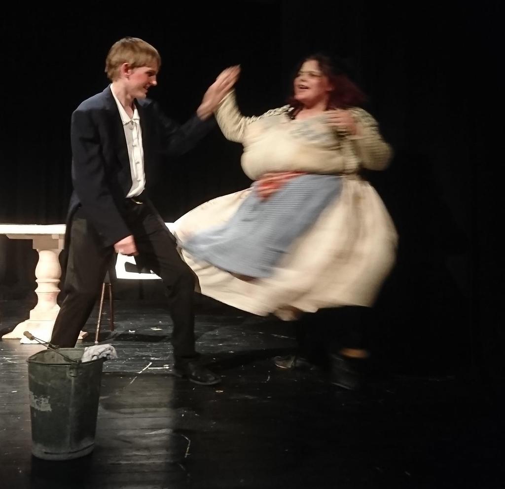 Marcolfa av Dario Fo med Saft Kruka i Brønnøysund Saftkrukka ungdomsteater hadde premiere på dette stykket, skrevet av Dario Fo den 27 april 2018.