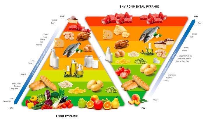 Plantenes rolle for bærekraft og helse: «I pose og sekk» The double food pyramide Bærekraftig kosthold: Skal bidra