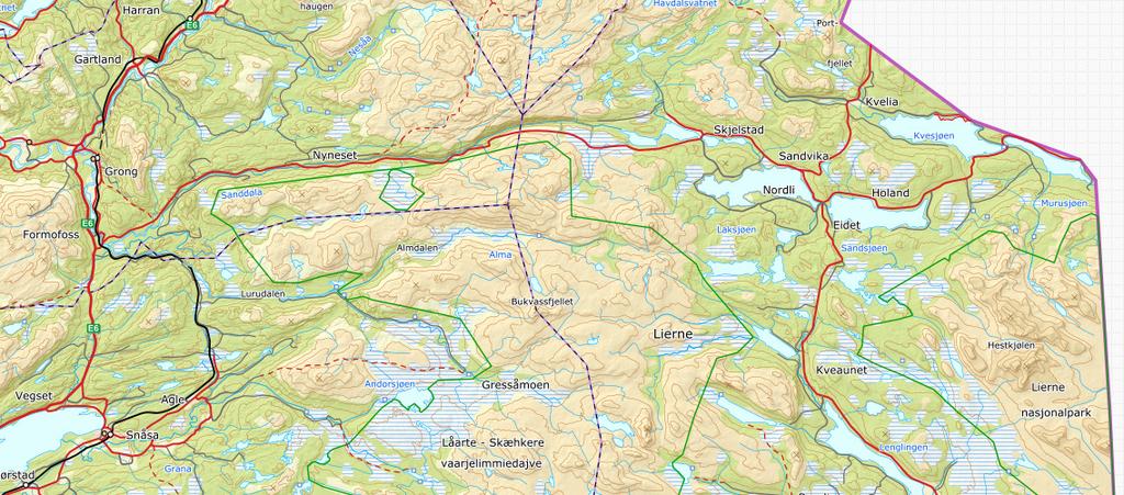 4 2. BESKRIVELSE AV PLANOMRÅDET 2.