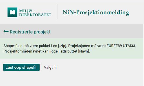 4.2.1 Opprette geometri ved hjelp av filimport Klikk på knappen "Importér", og du får opp funksjonaliteten for å importere vektordata. Fila kan gjerne innehalde fleire prosjekt.