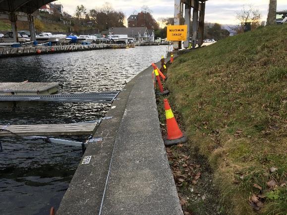 NOTAT OPPDRAG Brygge i Hillevågsvannet v/strømsbruen DOKUMENTKODE 10206403-RIG-NOT-003 EMNE Ustabil brygge TILGJENGELIGHET Åpen OPPDRAGSGIVER Stavanger kommune OPPDRAGSLEDER Atle Christophersen