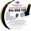 Isolasjonsstrømpe ELIS SRG 725, glassfiber/silikongummi strømpe, for dobbeltisolering og kortslutningssikker forlegning klasse H/C (200 C) UL-godkjent 4 kv Strømpen er laget av spesialbehandlet