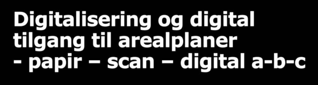 Digitalisering og digital