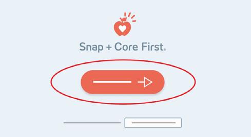 Trinn 3: Konfigurering av kommunikas Snap Core First Symbolbaserte kommunikatører Veiviser for oppsett, Snap Følg