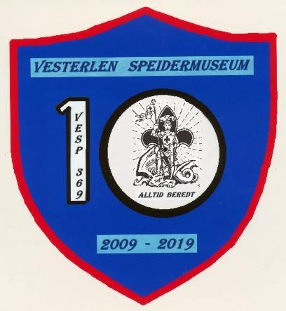 Innbydelse Vesterlen Speidermuseum startet sin virksomhet den 3. juni 2009. Det er nå gått 10 år siden. I den anledning innbyr vi til en kort markering på museet Våganessvingen 5b, tirsdag 26.