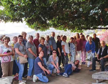 Die LandFrauen Heiligkreuzsteinach bereisten Madeira Den Sommer etwas verlängert und noch Sonne getankt haben 25 LandFrauen und -männer Anfang November auf der beeindruckenden Insel Madeira.
