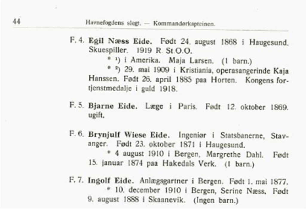 Familien Eide fra Haugesund - PDF Gratis nedlasting