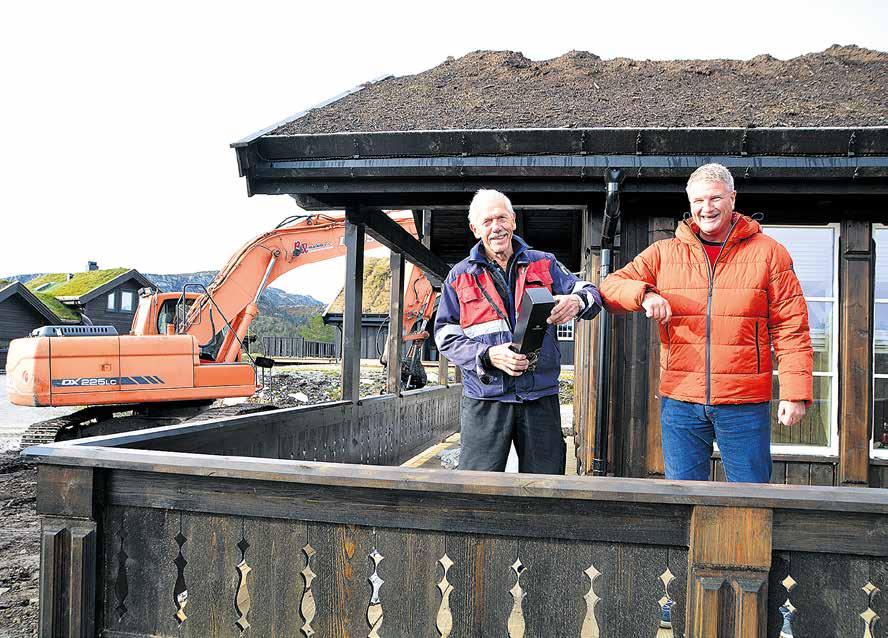 8 BYGG OG BUSTAD TORSDAG 15. OKTOBER 2020 BYGG OG BUSTAD TORSDAG 15. OKTOBER 2020 9 Kanonår på hyttemarknaden «Hyttekongen» på Lifjell garanterer at 2020 blir eit heilt spesielt år.