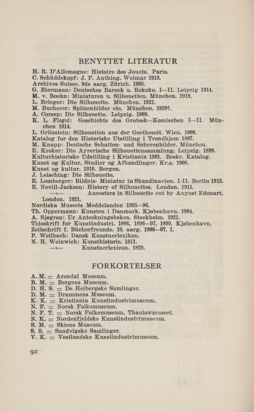 92 BENYTTET LITERATUR H. R. D'Allemagne: Histoire des Jouets. Paris. C. Schiiddekopf : J. F. Anthing. Weimar 1913. Archives Suisse. 9de aarg. Ziirich. 1905. G. Biermann: Deutsches Barock u. Rokoko.