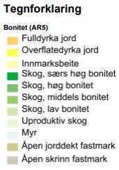 Planområdet er i hovudsak beståande av åpen jorddekt fastmark, åpen,