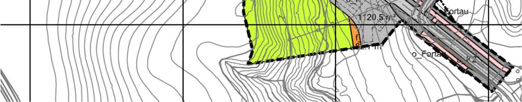 I gjeldende plan er det regulert for konsentrert småhusbebyggelse og illustrasjonsplanen til denne viste kjeda boliger og lavblokker.