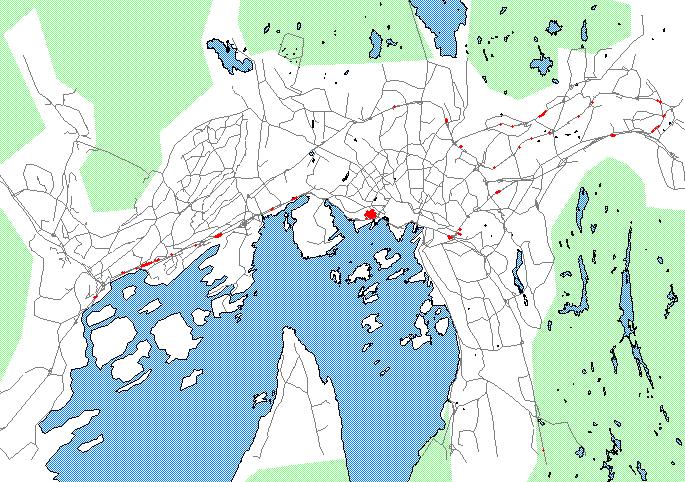 høyeste døgnverdi > 50 µg/m 3 ).