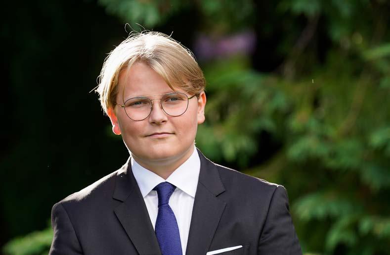 Prins Sverre Magnus konfirmasjon Den 5. september 2020 ble Prins Sverre Magnus konfirmert.